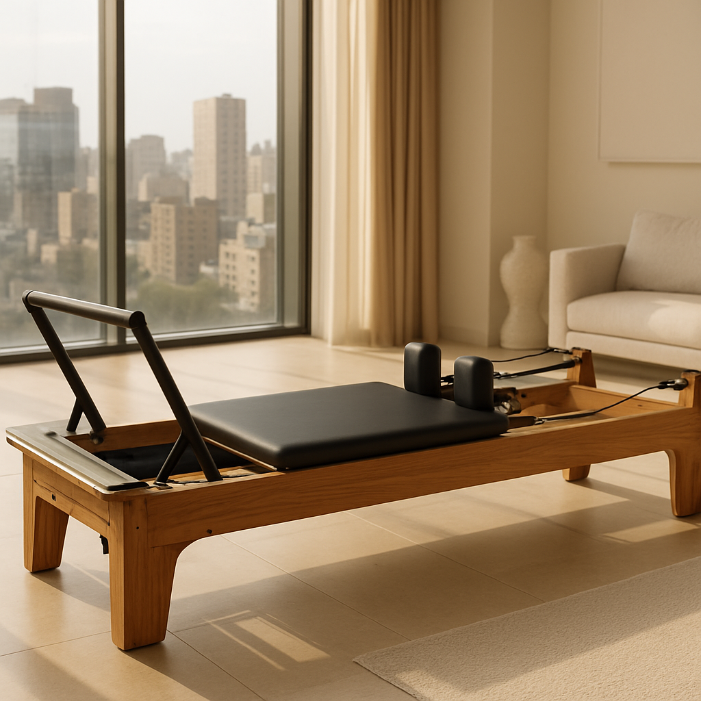 Janet Elite Plus premium foldable Pilates reformer
